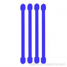 NITE IZE Gear Tie,Blue,3 In. L,PK4 GT3-4PK-03